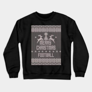 Merry Christmas FOOTBALL Crewneck Sweatshirt